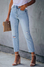 MILAN – High Rise Skinny Jeans – 3449