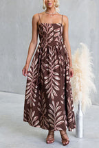 PALERMO – Spaghetti Strap Maxi Dress – 9146