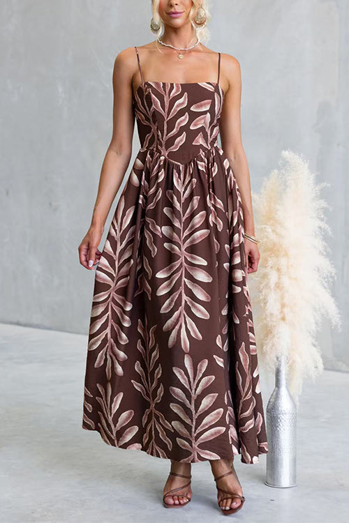 PALERMO – Spaghetti Strap Maxi Dress – 9146