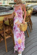 POSITANO – Backless Maxi Dress – 7015