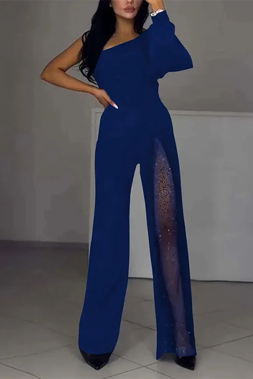 LYON – One Shoulder Jumpsuit – 8757