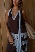 VENICE – Satin Lace Top – 2532