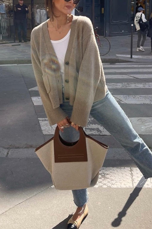 ANTWERP – V Neck Cardigan – 7314