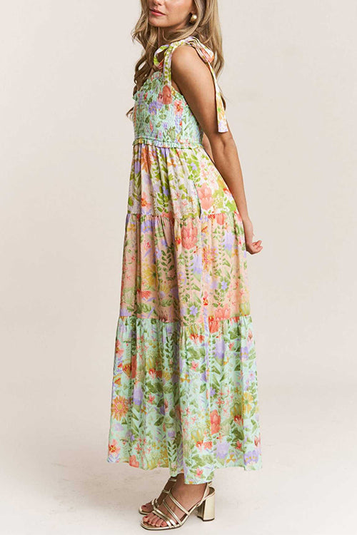 ANTIBES – Floral Maxi Dress – 8281