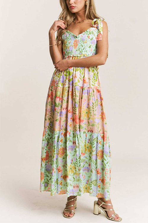 ANTIBES – Floral Maxi Dress – 8281