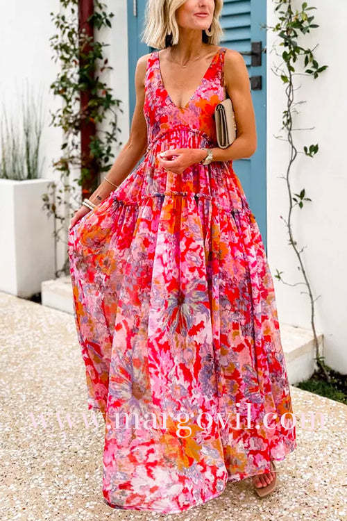 SPLIT – Sleeveless Maxi Dress – 1856