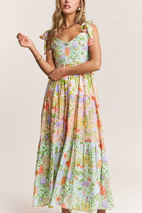 ANTIBES – Floral Maxi Dress – 8281