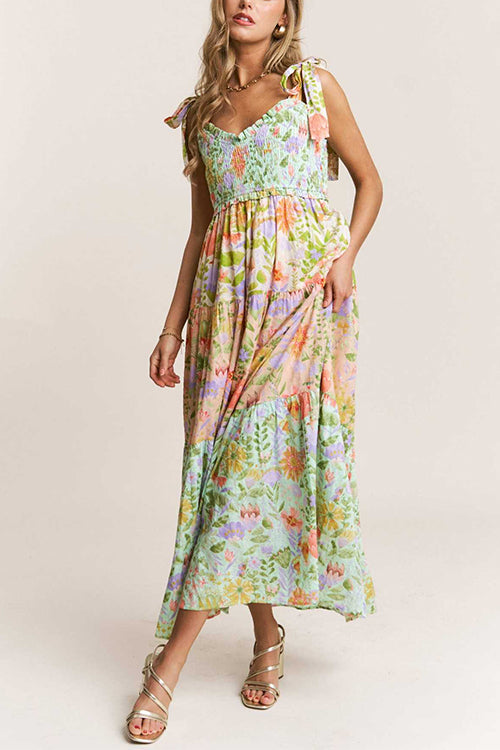 ANTIBES – Floral Maxi Dress – 8281