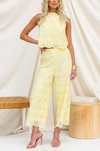 MONACO – Wide Leg Pants – 9296