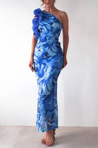 PORTO – One Shoulder Maxi Dress – 7400