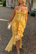 NICE – Spaghetti Strap Maxi Dress – 5497