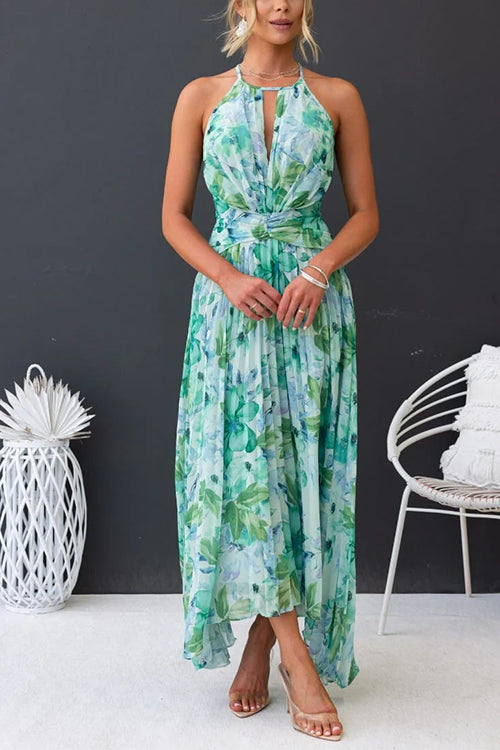 MARSEILLE – V Neck Maxi Dress – 1461