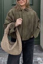 CORFU – Lapel Bomber Jacket – 5522