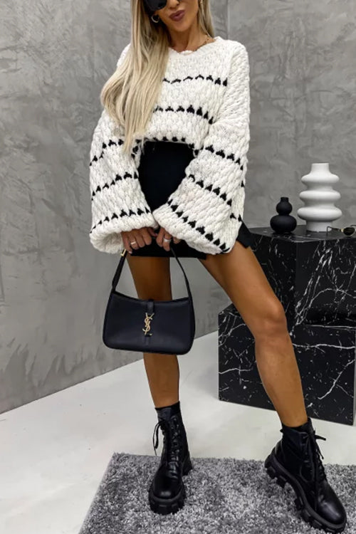 OSLO – Chunky Knit Sweater – 5823