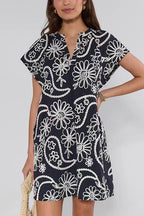 SALERNO – Floral Mini Dress – 8120