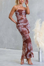 PORTOFINO – Floral Maxi Dress – 5325