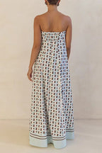 MALAGA – Strapless Maxi Dress – 9487