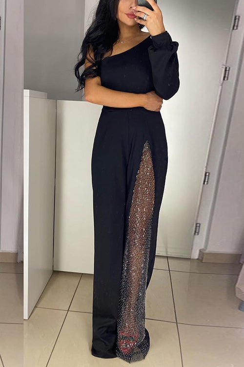 BIARRITZ – One Shoulder Jumpsuit – 2182