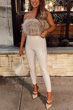 BERLIN – Faux Leather Leggings – 6931