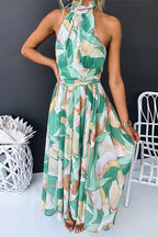 VALLETTA – Halter Maxi Dress – 6861