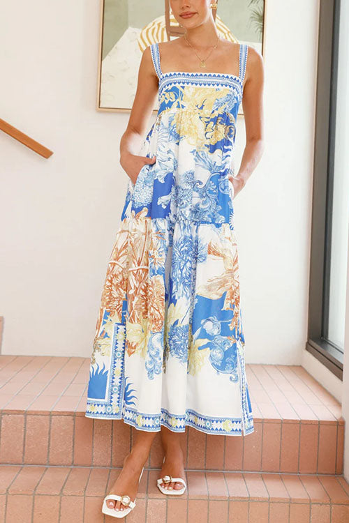 ATHENS – Sleeveless Maxi Dress – 7507