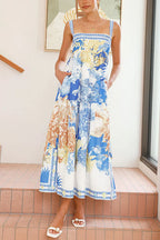 ATHENS – Sleeveless Maxi Dress – 7507