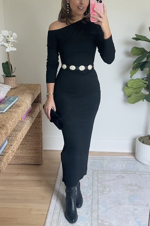 STOCKHOLM – Bodycon Midi Dress – 2668