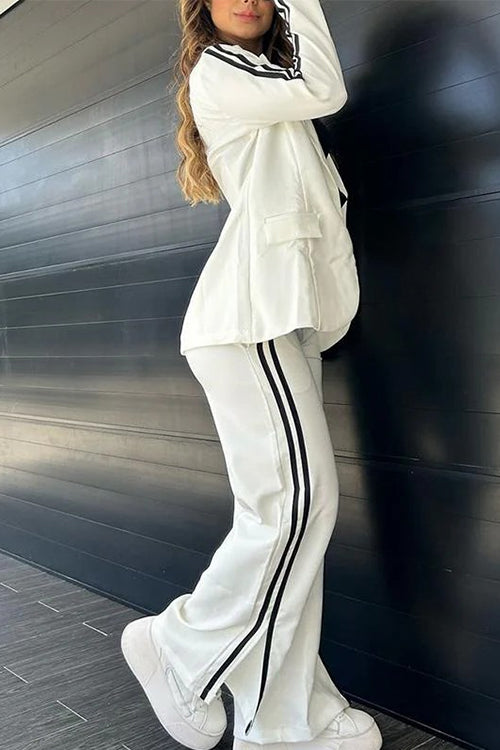 SPLIT – Blazer Pants Set – 8432