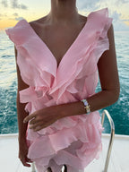 FLORENCE – Off-Shoulder Mini Dress – 8232