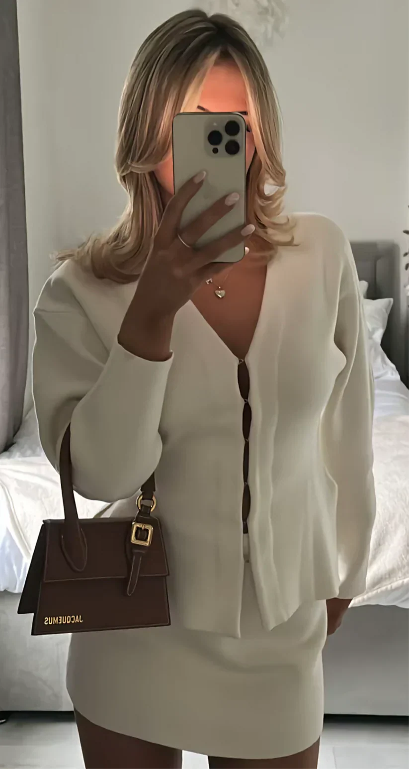 MUNICH – Ribbed Knit Set – 1089