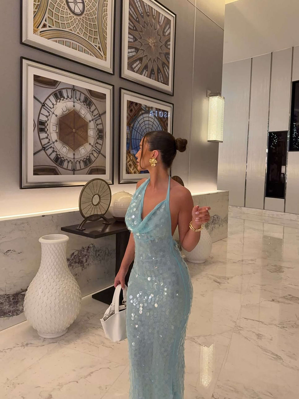 MUNICH – Sequin Maxi Dress – 7849