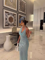 MUNICH – Sequin Maxi Dress – 7849