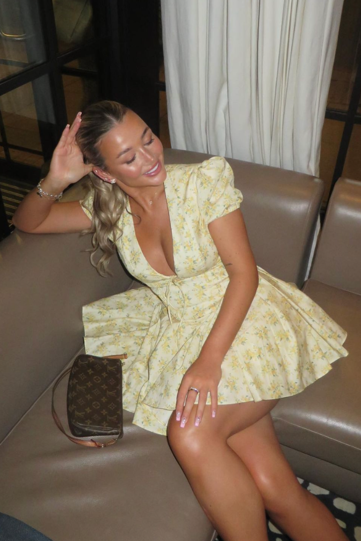 POSITANO – Floral Mini Dress – 1613