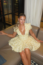 POSITANO – Floral Mini Dress – 1613