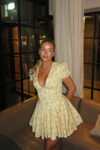 POSITANO – Floral Mini Dress – 1613