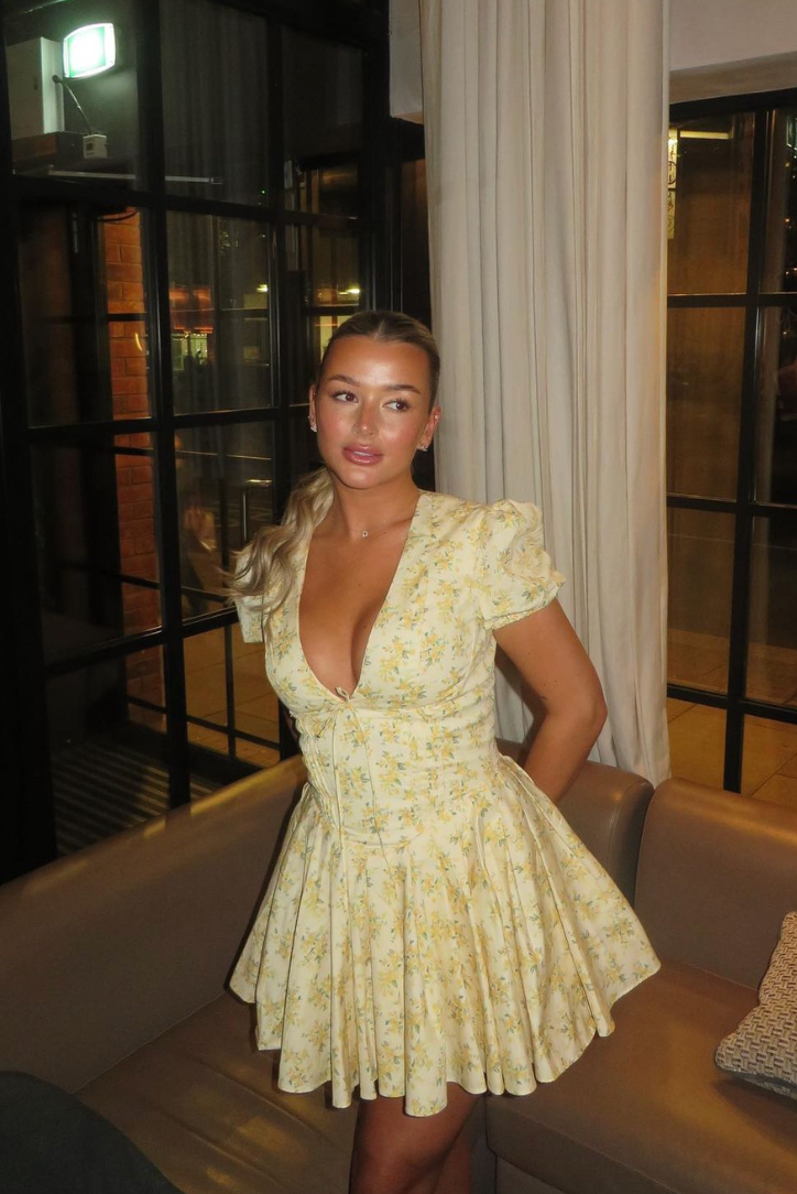 POSITANO – Floral Mini Dress – 1613