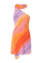 ROME – One-Shoulder Satin Mini – 7542