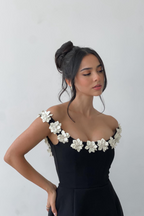 VENICE – Off-Shoulder Mini Dress – 3175