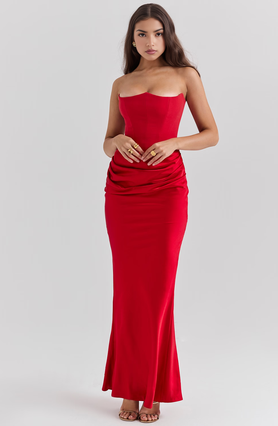 ALICANTE – Strapless Corset Dress – 5481