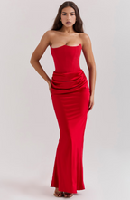 ALICANTE – Strapless Corset Dress – 5481