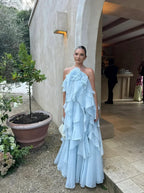 MILAN – Layered Ruffle Maxi Dress – 1580