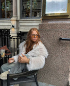 BRUSSELS – Oversized Faux Fur Coat – 4242