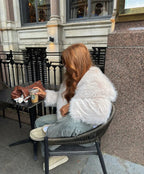 BRUSSELS – Oversized Faux Fur Coat – 4242