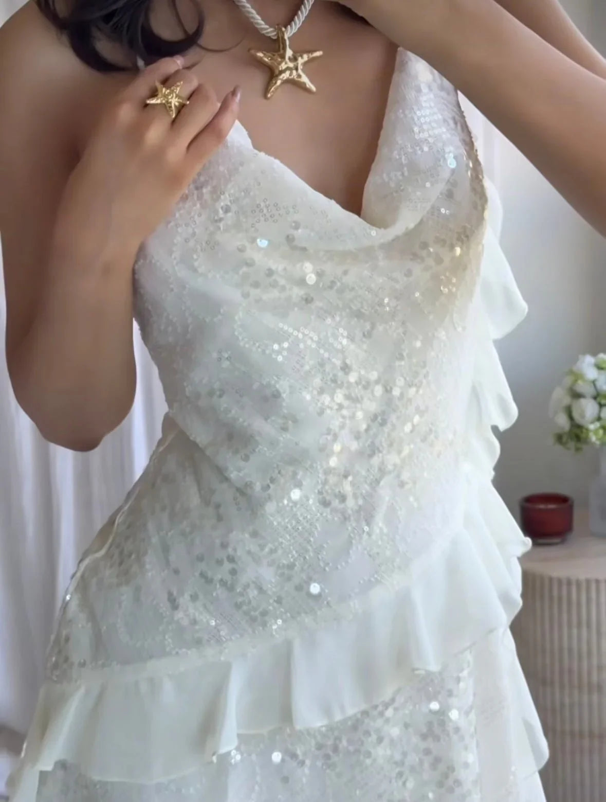 TAORMINA – Sequin Mini Dress – 5855