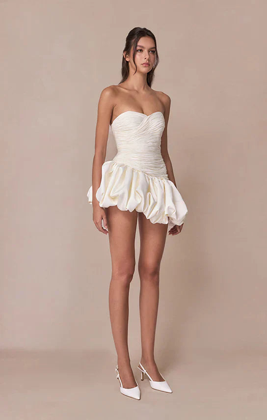 SPLIT – Balloon Mini Dress – 2349