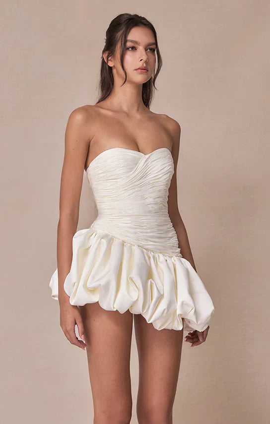 SPLIT – Balloon Mini Dress – 2349