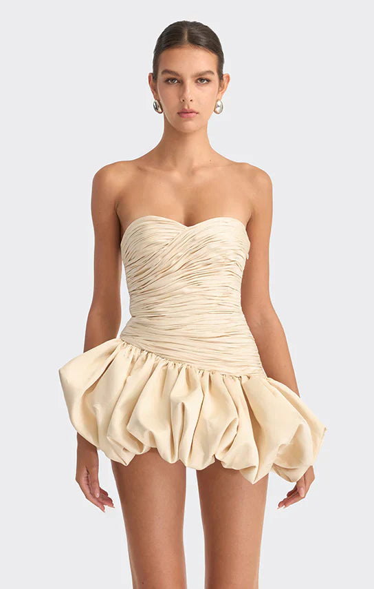 SPLIT – Balloon Mini Dress – 2349