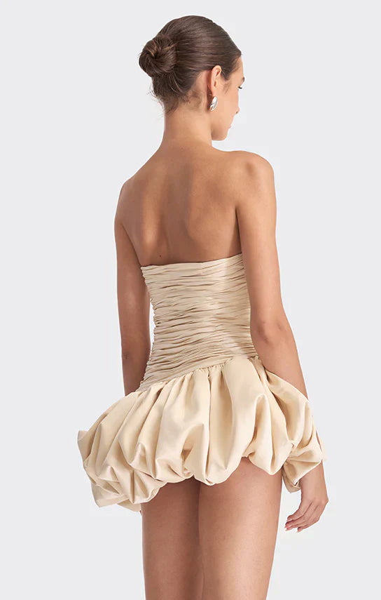 SPLIT – Balloon Mini Dress – 2349