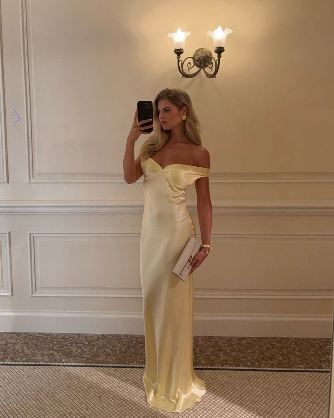 ANTIBES – Satin Backless Maxi – 5659