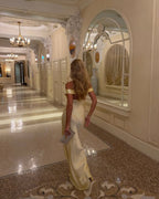 ANTIBES – Satin Backless Maxi – 5659